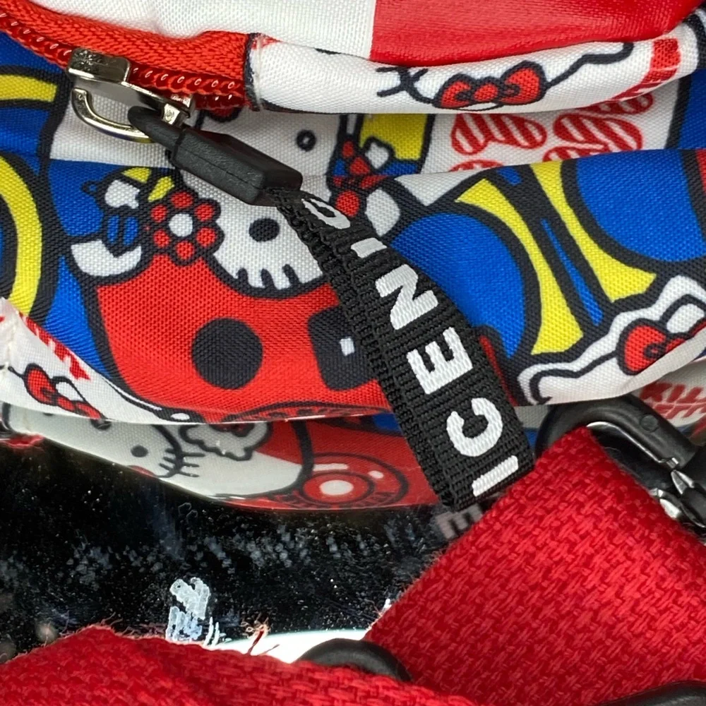 Hello Kitty Red and Blue Bag with Playful Design